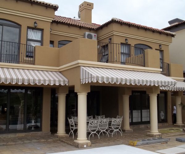 Canvas Wedge Awnings